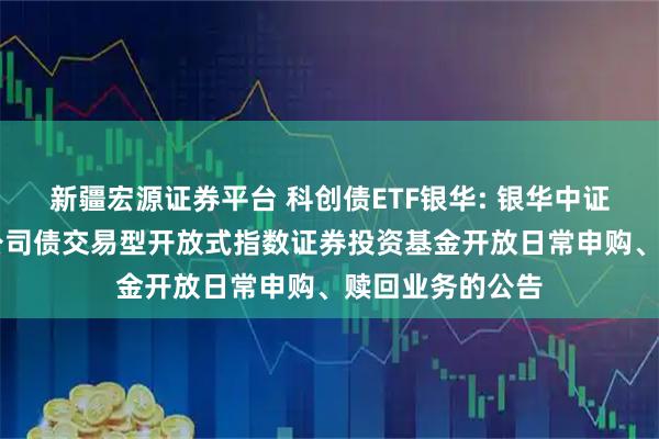 新疆宏源证券平台 科创债ETF银华: 银华中证AAA科技创新公司债交易型开放式指数证券投资基金开放日常申购、赎回业务的公告
